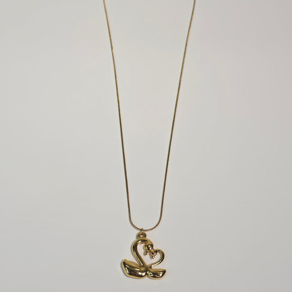 Swan Pendant Necklace