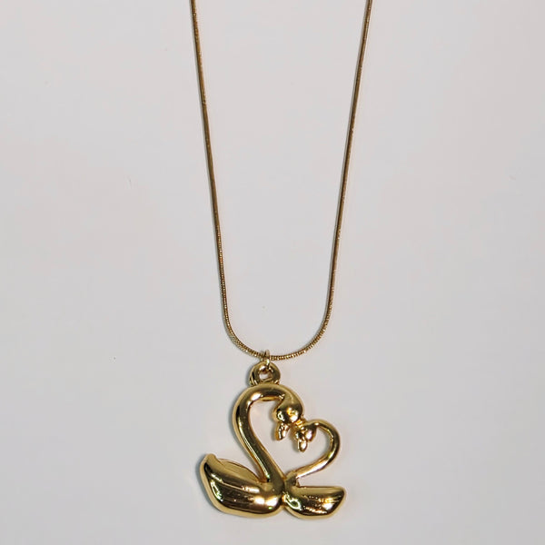 Swan Pendant Necklace