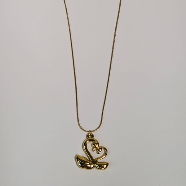 Swan Pendant Necklace