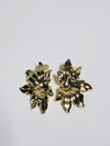 Gold Floral Earrings
