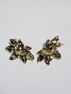 Gold Floral Earrings