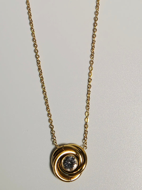 Crafted Gold Jewelry Set