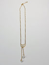 Heart Necklace with Pearls