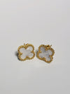 White Floral Jewelry Set