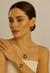 Crafted Gold Jewelry Set