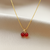 The Red Cherry Necklace