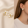 Enamel Floral Studs